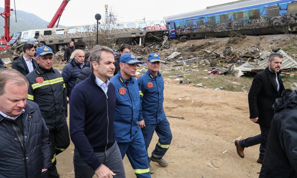 Τέμπη: Ευχαριστίες Μητσοτάκη για τη συμπαράσταση του κόσμου